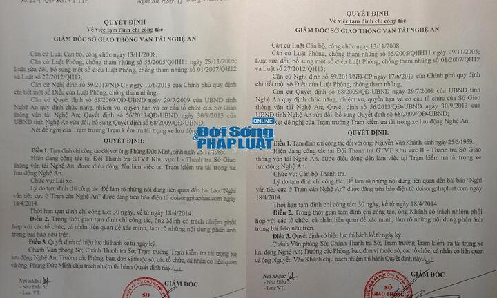 Nghệ An: Giám đốc sở 